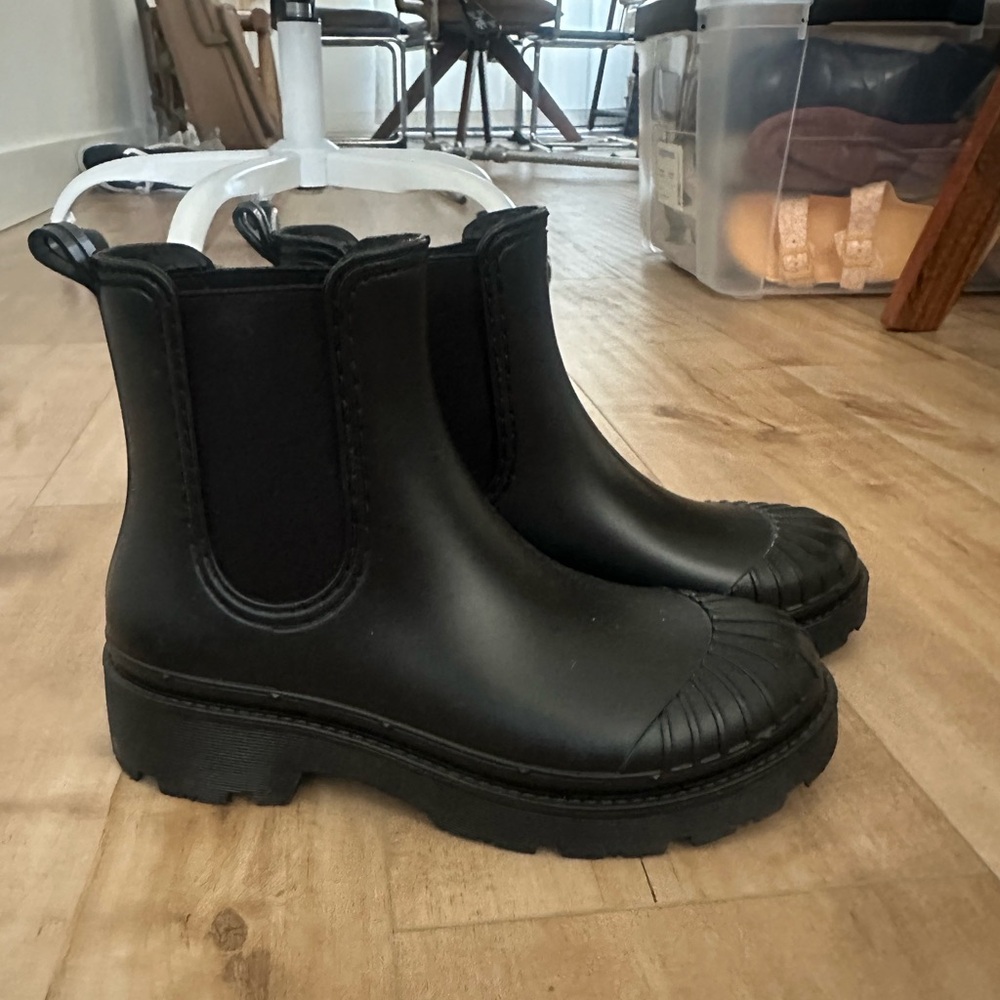 Kelsi Dagger Black Combat Boots